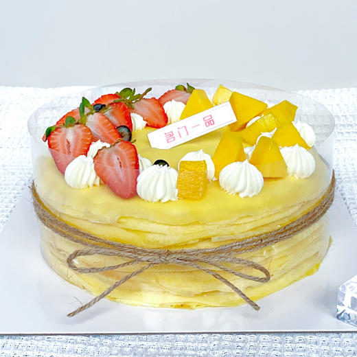 果趣榴莲千层-多规格榴莲千层【生日蛋糕】 商品图1