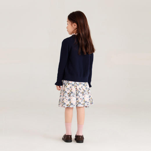 女童棉线开衫秋季新款安奈儿童装EG434565 商品图5