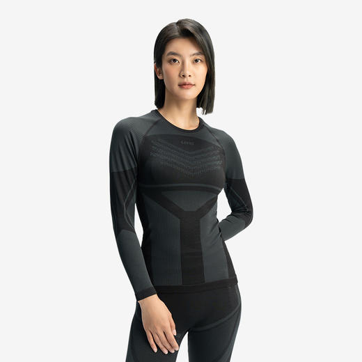 UTO悠途蓄能款旗舰版滑雪登山跑步排汗运动保暖套装 商品图3