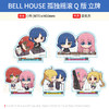 日本正版BELL HOUSE 孤独摇滚 Q版双人徽章 立牌 挂件周边谷子 商品缩略图2