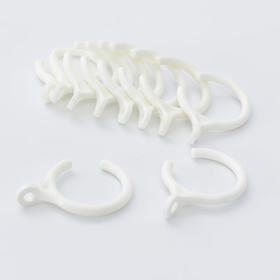 C型窗帘环 10枚入