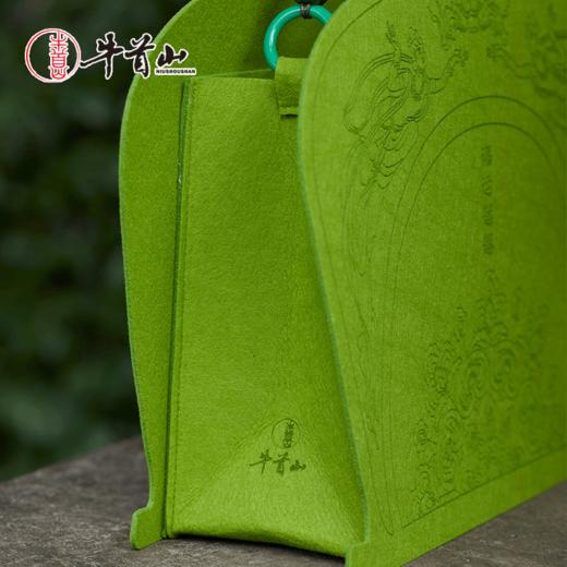 牛首山文创福运莲莲毛毡包手提包中式时尚便携礼盒通勤节日礼包女 商品图4