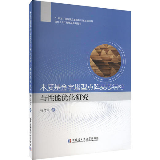木质基金字塔型点阵夹芯结构与性能优化研究 商品图0