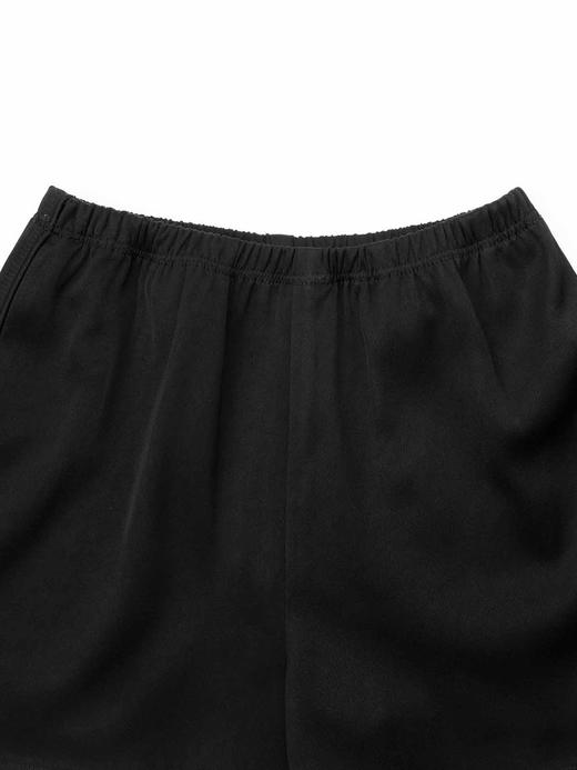 COCO ZONE 2024"小夏裤"新款松紧腰通勤百搭短裤简约纯色女裤子CC1B0647 商品图4