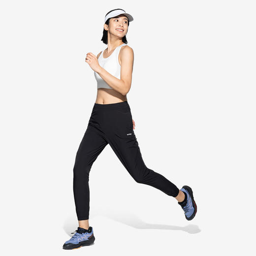 UTO悠途高腰弹力宽松腰包口袋速干运动防晒凉感跑步长裤 商品图1