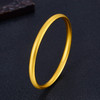 【限时克减150元】足金999 古法半空心(面宽约4.7-5.1mm)光圈手镯素圈手镯固口手镯内平外弧素镯扁素圈手镯(YGFSZ00424)预售产品下单后不退款不退货不换货不补差价） 商品缩略图1