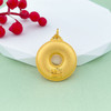 【限时克减150元】足金999 【精品】天赐鸿福空心福字平安扣吊坠(AUDZ00003-2)（预售产品下单后不退款不退货不换货不补差价）（预售产品下单后不退款不退货不换货不补差价） 商品缩略图1