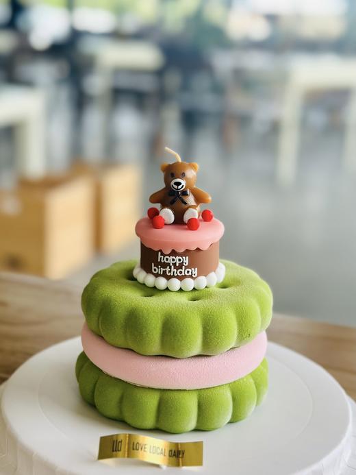 emoji-小熊叠叠乐·慕斯蛋糕 商品图1