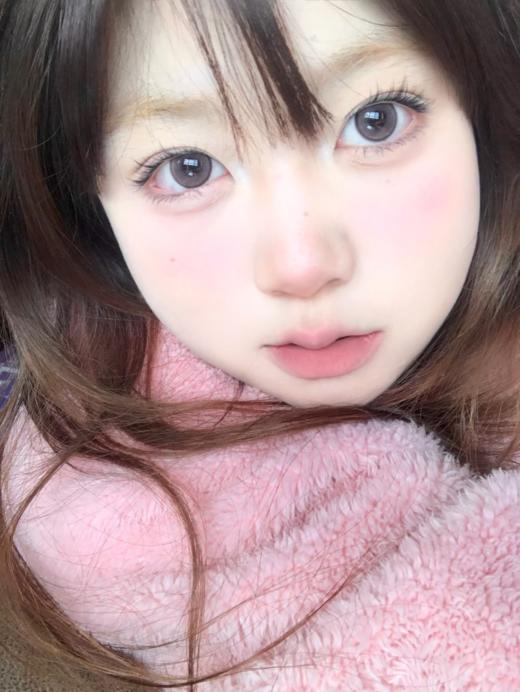 gugucon 软嘟嘟 14.5mm 半年抛 粉巧棕色 大直径 商品图5