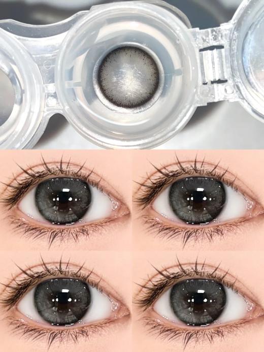 doragina 小豆几 黑灰 14.2 半年抛 含硅水凝胶 有同款年抛日抛 商品图8