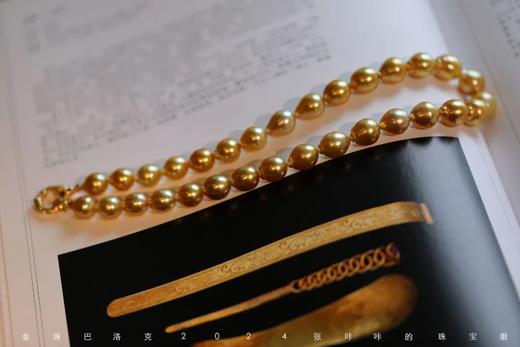 水滴巴洛克金珠项链 商品图4