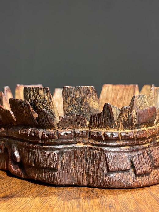 小叶紫檀镂雕竹节型底座，顺丰包邮 商品图7