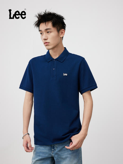 Lee男士POLO短袖T恤标准版型LMT0075264CJ00F 商品图1