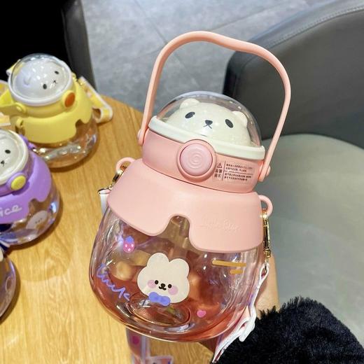 【暑假游玩必备】网红大肚杯，颜值爆表，人手一只；宝宝外出必备，可爱抱抱熊，萌化少女心；大容量水壶，热销商品，学生儿童必备。 商品图2