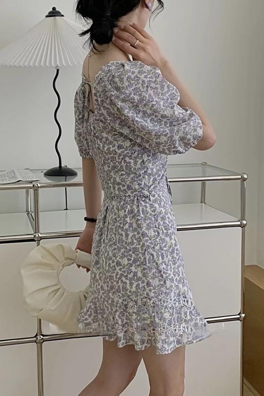 L.Fleuri 方领碎花衬衣半裙套装 16243 商品图3