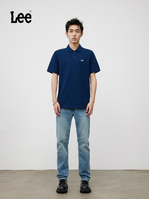 Lee男士POLO短袖T恤标准版型LMT0075264CJ00F 商品图3