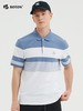 波顿夏季短袖条纹polo衫男士潮牌翻领拼色高端大码保罗t恤MT895222 商品缩略图4