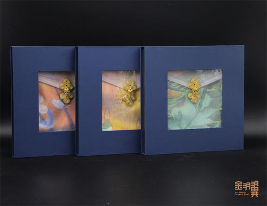 100%桑蚕丝/丝巾/3款/金羽翼残障儿童手绘原创画衍生品 商品图3