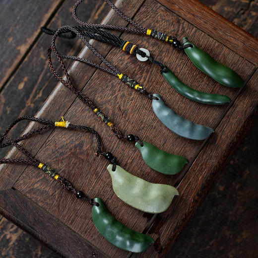 王斌杰紫砂精品扁豆挂饰宜兴紫砂文玩手把件茶桌摆件茶玩可养精美雕塑配饰 商品图7