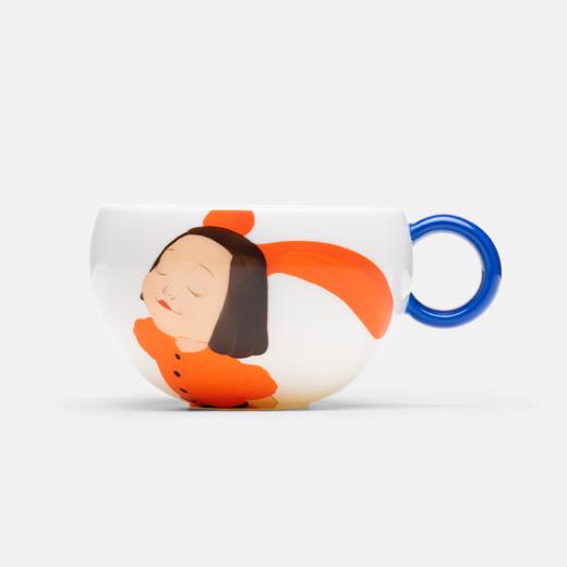 稀奇艺术新品幸福满满-杯子橙意满满陶瓷杯礼盒装咖啡杯生日礼物 商品图4