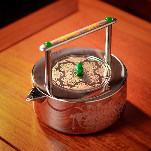 晋芳-不锈钢壶 敦煌·缠枝莲花 商品图1