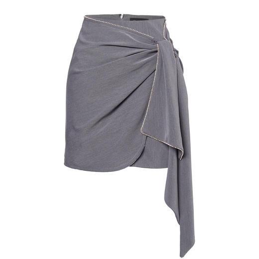 不规则设计裙摆包臀小礼裙半身裙女小短裙MC88SK509 商品图1