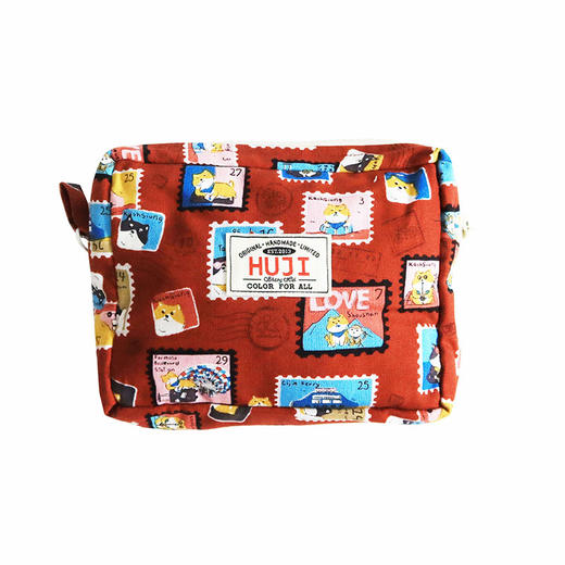 HUJI祤集Motley收纳包插画柴柴柴犬 商品图8