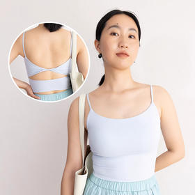 【限时秒】YOGACODE【火树银花系列】2024 SPF冰感防晒一体式瑜伽背心女夏季DSG782