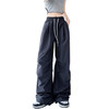 【速干多巴胺伞兵工装裤】夏季两穿降落伞拖地裤 慵懒冰丝褶皱休闲裤  商品缩略图4