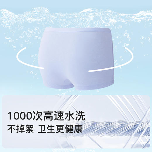 ubras旗下likeuu 一次性内裤男女儿童三角平角丢丢裤夏季薄款7A抗菌纯棉透气（日常I) 商品图1