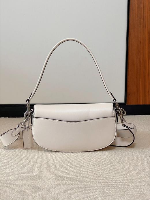 蔻家2024新款包包女山茶花玫瑰单肩斜挎包白月光马鞍包腋下小包 商品图4