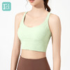 爱帝女式瑜伽背心自带胸垫免穿BRA运动上衣 商品缩略图5