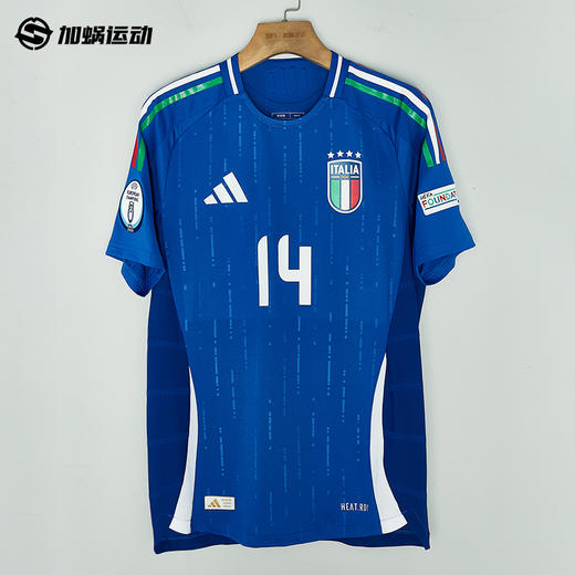 【连印号臂章】SFS阿迪达斯Adidas 2024欧洲杯意大利主场球员版球衣足球服IN0658 商品图0