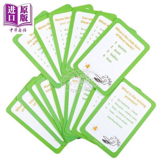 【中商原版】目标语法游戏宝盒Targeting Grammar Games 儿童造句Big Box of Sentence Building小学英语重难点语法 含点拨视频 商品图2