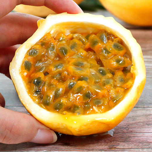 钦蜜9号黄金百香果 香甜多汁 果香浓郁 商品图3