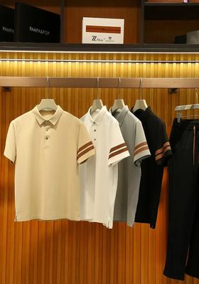 ZZ 杰不设限系列～轻商务无缝压胶，清凉抗皱易打理POLO衫