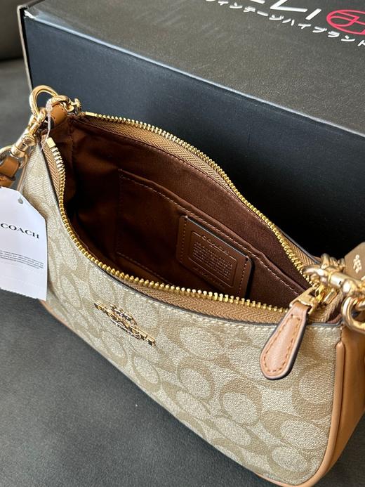 蔻家女包2024新款teri奶茶半月包单肩斜挎手提包腋下包 商品图8