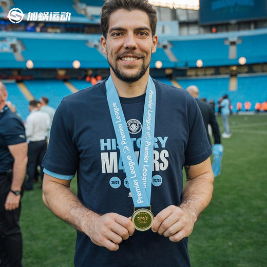 SFS正品 PUMA彪马 23/24赛季曼城英超四连冠纪念T恤783466-06 商品图3