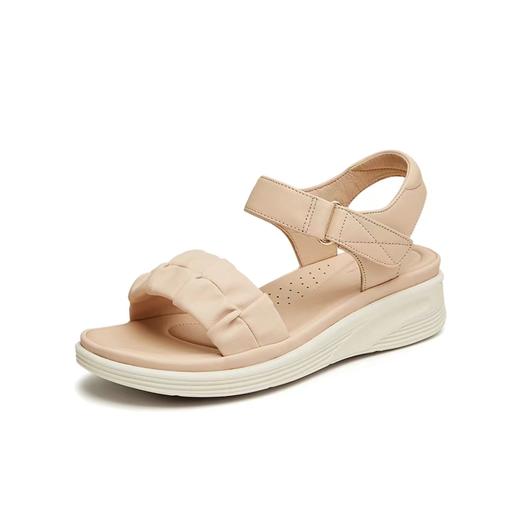 【他她】云朵褶凉鞋 商品图1