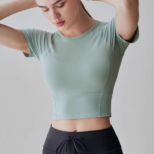 跃牌【周游世界系列】普拉提运动短袖TP0417 商品图3