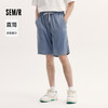 森柔牛仔|商场同款森马牛仔中裤男2024夏季新款宽松直筒短裤潮流 商品缩略图1