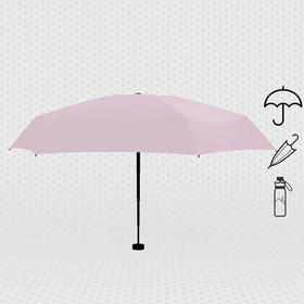 都市丽人Cosmo Lady三折防晒伞YX3113