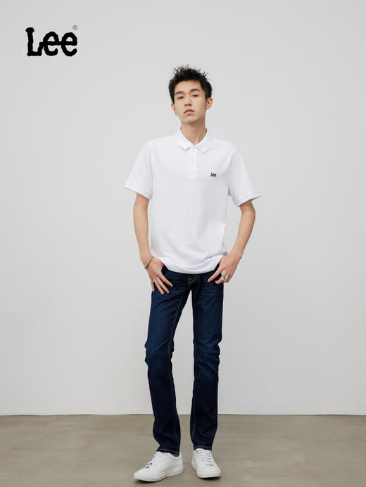 Lee男士POLO短袖T恤标准版型LMT0075264CJ00F 商品图4