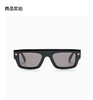 ALEXANDER MCQUEEN 黑色女士圆形太阳镜 商品缩略图1