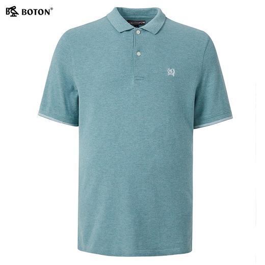 波顿保罗polo衫男短袖纯色高端美式休闲翻领t恤夏季上衣潮牌百搭MT898222 商品图6