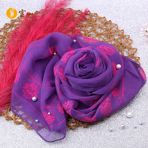 妙法莲华方丝巾 商品图3