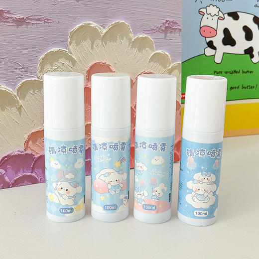 防暑降温必备【物理降温！夏日随身清凉喷雾】抖音同款夏天清凉喷雾便携式夏日降温神器军训学生防暑避暑冰凉剂，可爱卡通图案，创意软萌。ry 商品图4