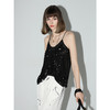 COCOBELLA重工亮片绣吊带背心微性感V领内搭外穿上衣DA13-2 商品缩略图2