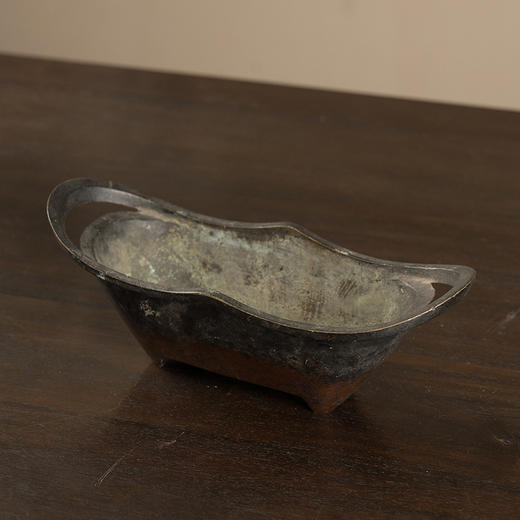 清 铜元宝形香炉 商品图1