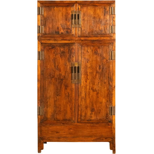 清早期 黄花梨顶箱柜 商品图5